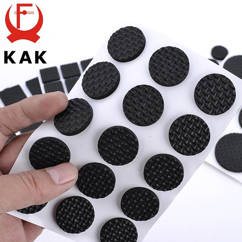 KAK 1-24 pièces auto-adhésif meubles jambe pieds tapis feutre tampons anti-dérapant tapis pare-chocs