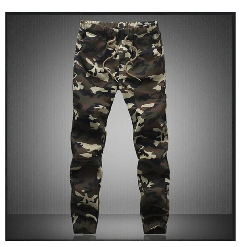 Pantalon de jogging militaire camouflage pour homme 2026 – Coton pur – Printemps/Automne – Coupe cra