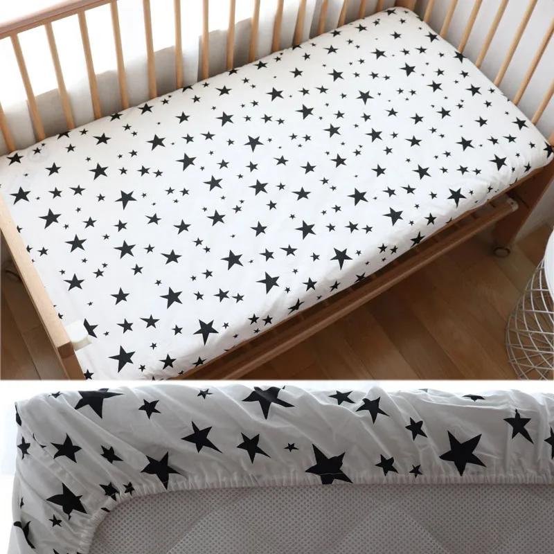 Bébé Drap housse Pour nouveau-Né de Coton Doux Drap de Lit Berceau Pour Enfants Housse de Matelas Pr