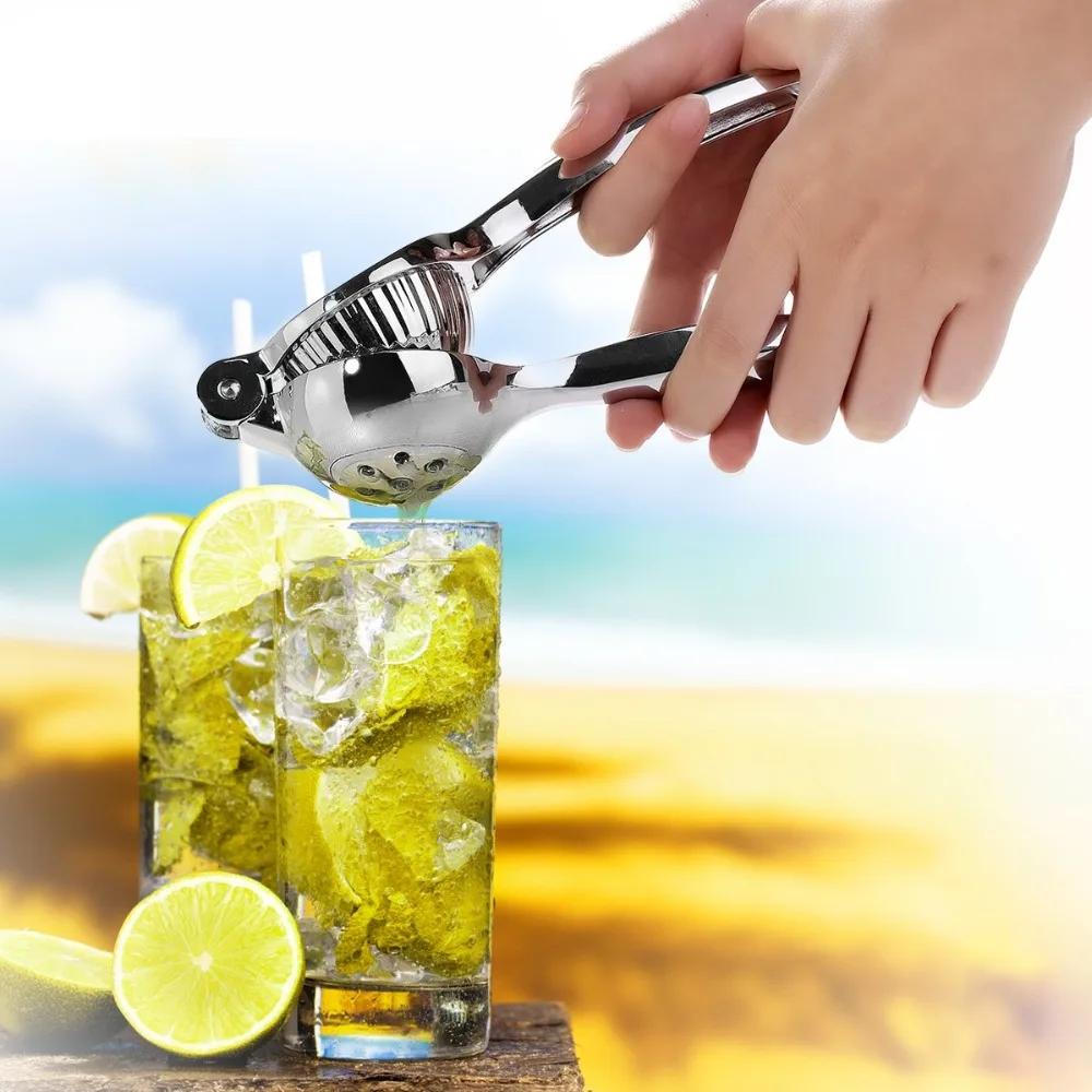 LMETJMA presse-citron manuel 304 acier inoxydable citron presse-agrumes presse-agrumes avec Zester O
