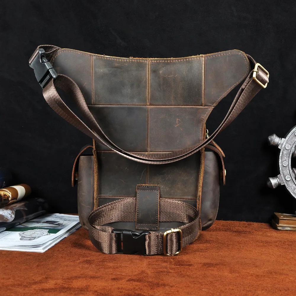 Sac Mochila en cuir pour hommes, Design de qualité, sacoche multifonction, organisateur de mode, ban