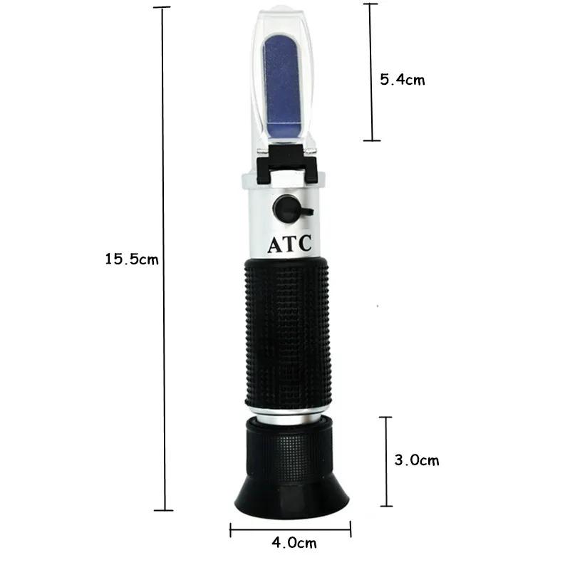 Refractomètre antigel 4 en 1 pour voiture et automobile, liquide de refroidissement de batterie, tes
