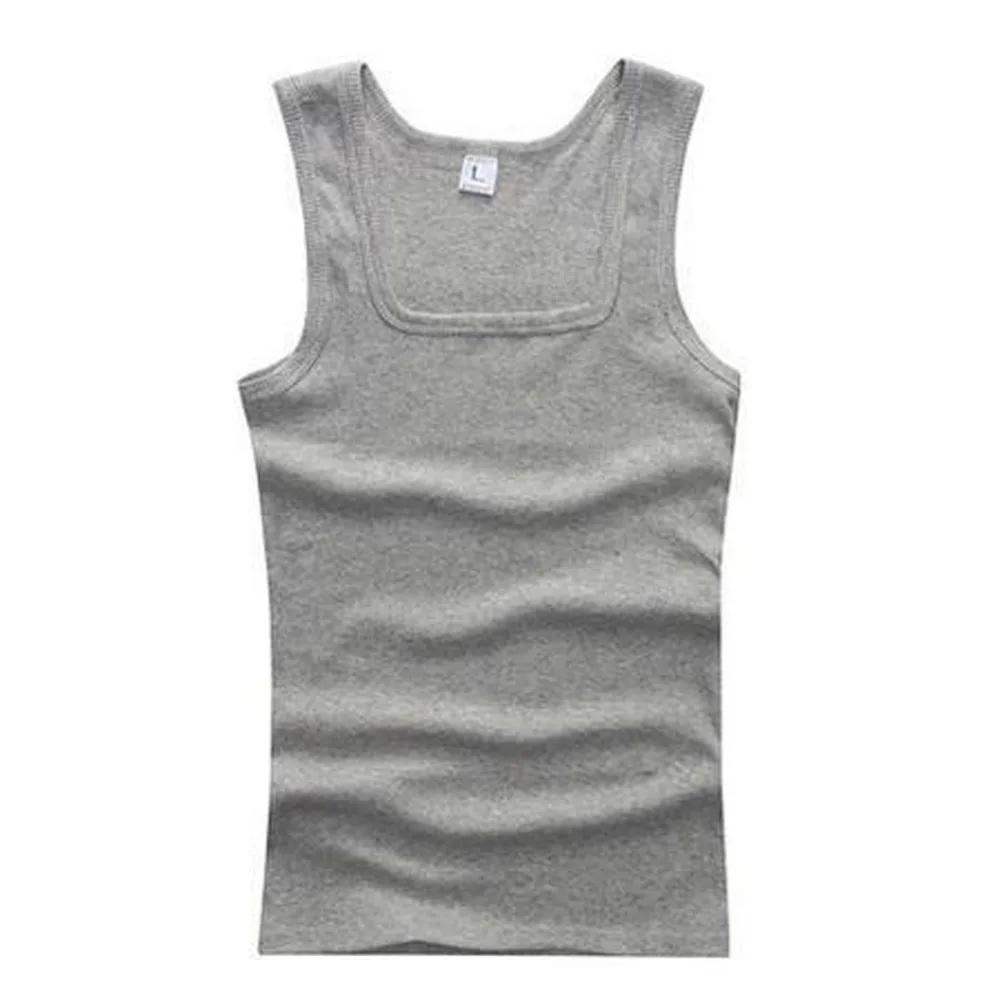 2020 été grande taille hommes vêtements débardeurs noir blanc gris Singlets sans manches Fitness hom