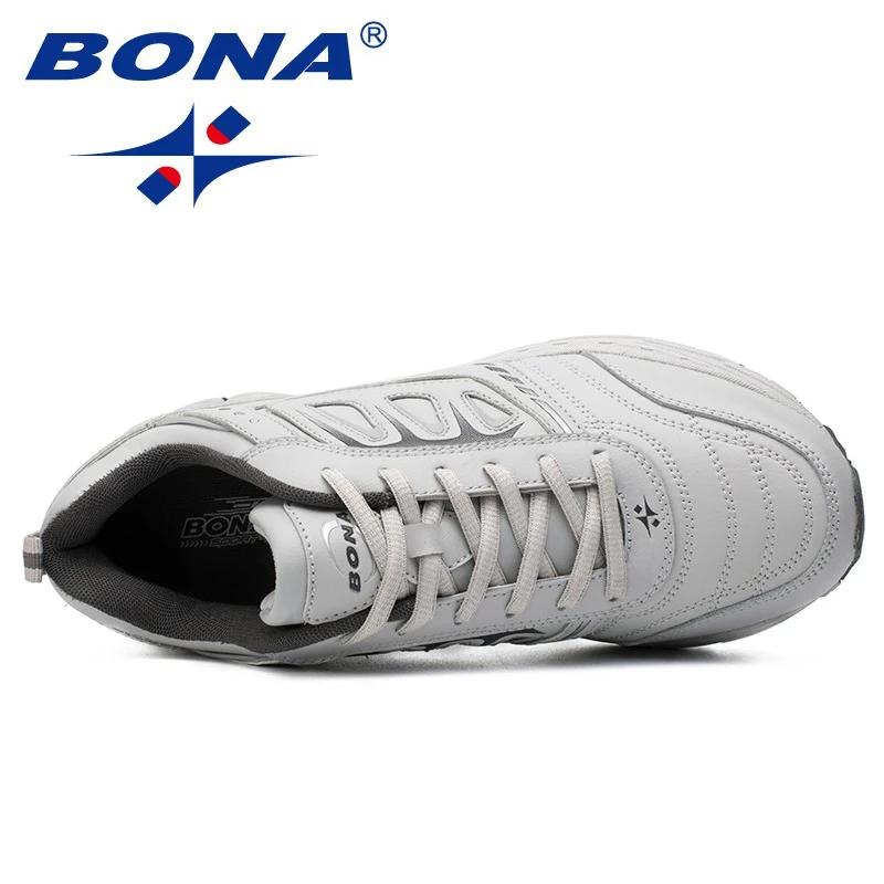 BONA nouveau Style hommes chaussures de course en plein air Jogging Trekking baskets à lacets chauss