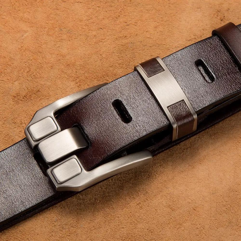 Bagressions DENIM-Ceinture en Cuir group pour Homme, Accessoire de Haute Qualité, Marque de Luxe Vin