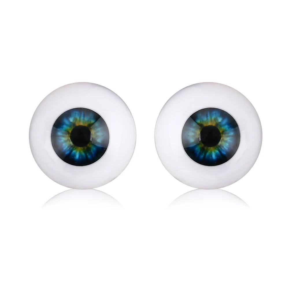 1 paire de globe oculaire en plastique acrylique, accessoires de sécurité au beurre, yeux de dinosau