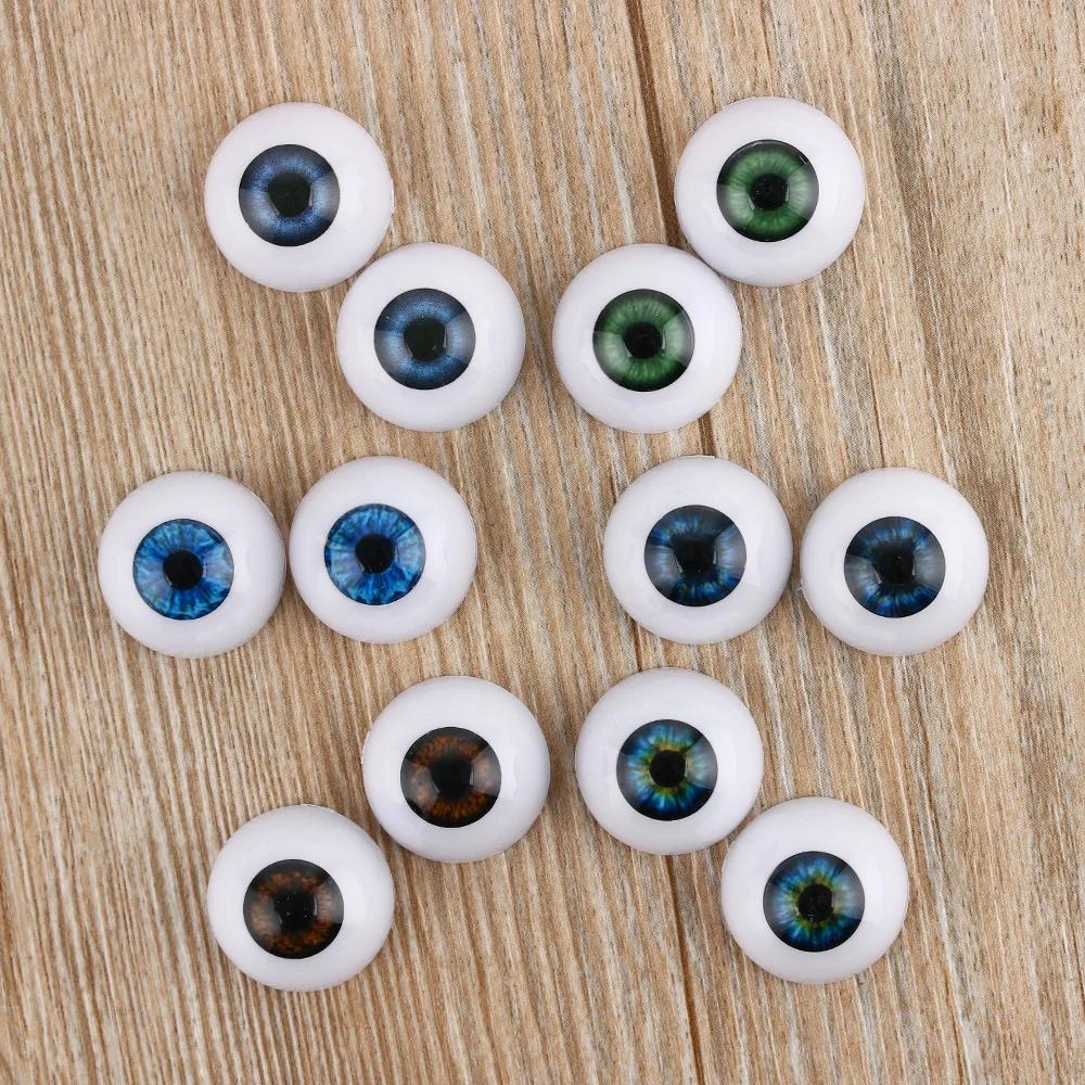 1 paire de globe oculaire en plastique acrylique, accessoires de sécurité au beurre, yeux de dinosau