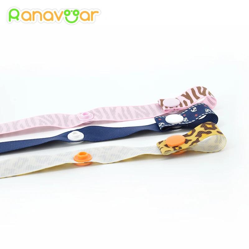 Attache-sucette pour bébé, chaîne pour sucette, ruban, Chupetas, support factice amusant, sangle de 