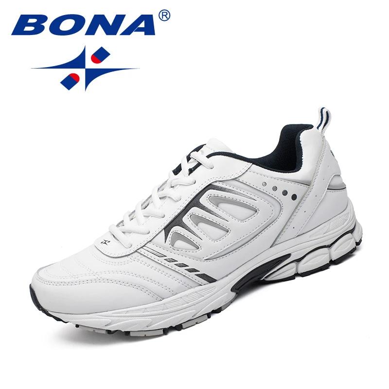 BONA nouveau Style hommes chaussures de course en plein air Jogging Trekking baskets à lacets chauss
