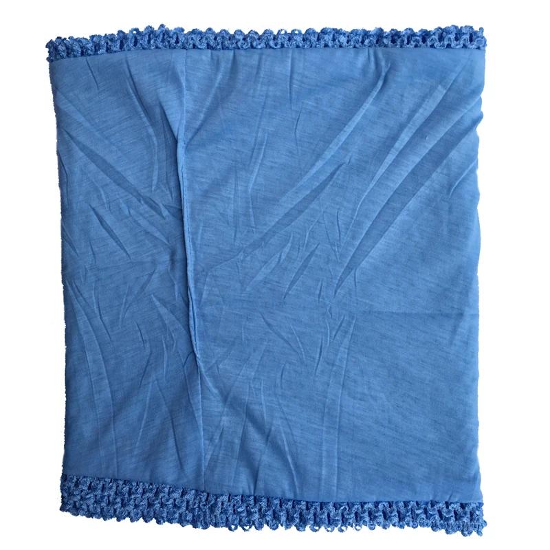 10x12 pouces grande taille doublé crochet bustier tubulaire tutu hauts bébé fille tube crochet haut 
