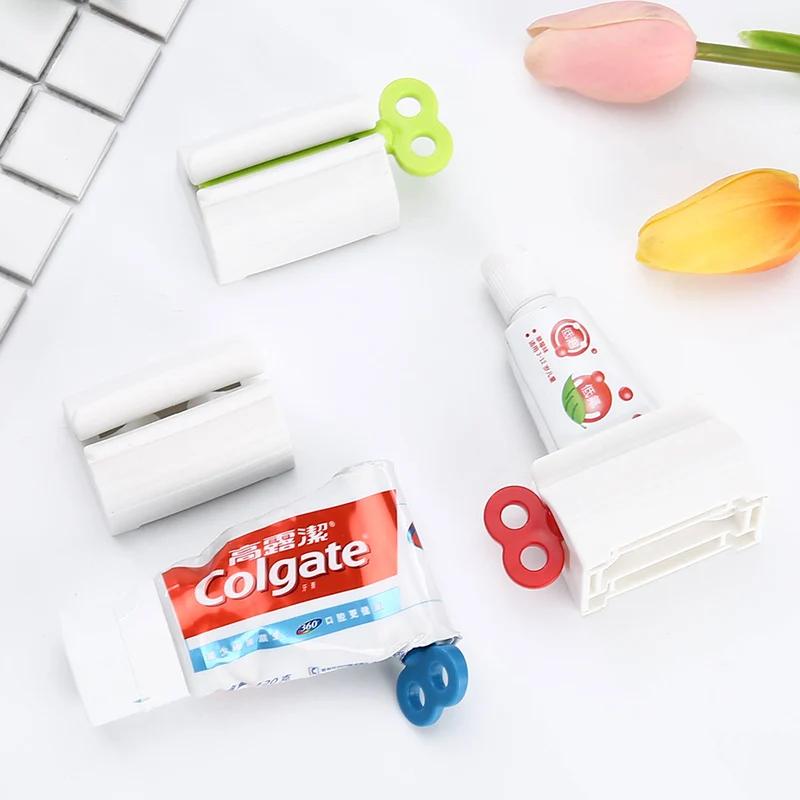 Dispositif de presse-dentifrice, distributeur multifonctionnel, Clips de nettoyage du visage, outils