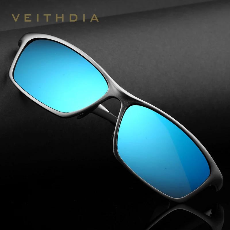 VEITHDIA lunettes de soleil polarisées Vintage pour hommes femmes UV400 Sport lunettes de conduite e