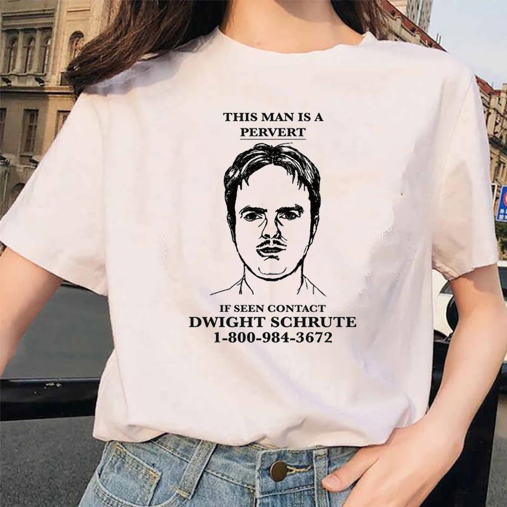 The Office dwiight Schrute Pervert T Shirt drôle cet homme pervertie graphique coton t-shirts
