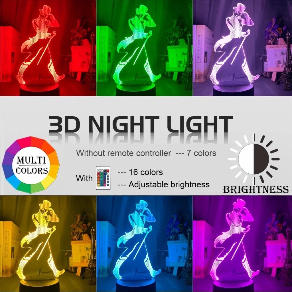 3D Led Johnnie Walker garder la marche veilleuse pour Bar salle éclairage décoratif Usb alimenté par
