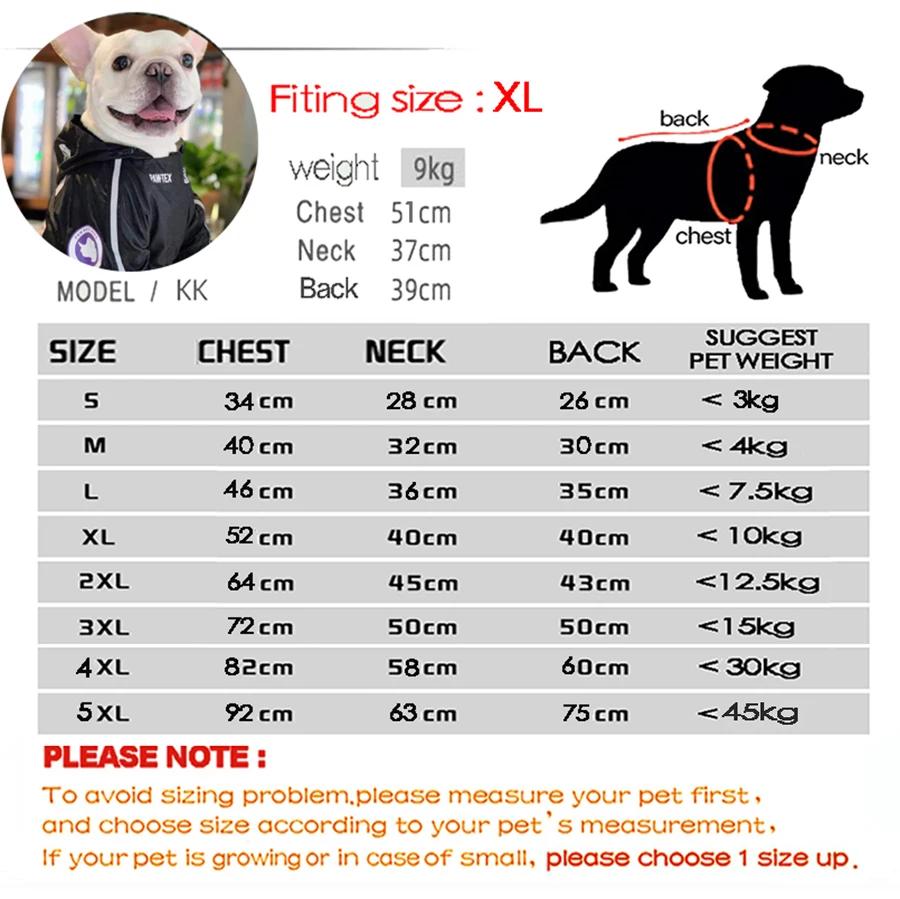 Manteau imperméable pour chien, veste réfléchissante à capuche pour chien, vêtements d'extérieur pou
