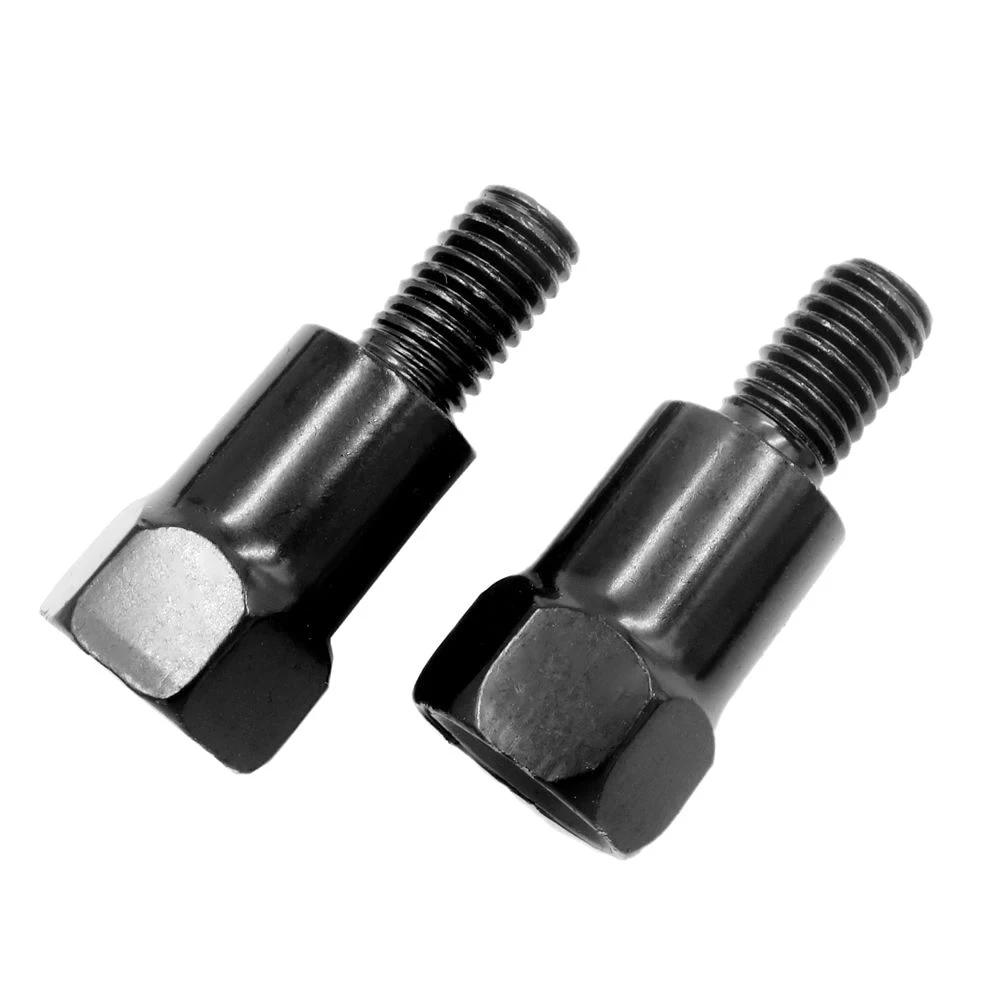 Adaptateurs de rétroviseurs de moto M10 10MM M8 8MM, vis de conversion à filetage droit et gauche, s