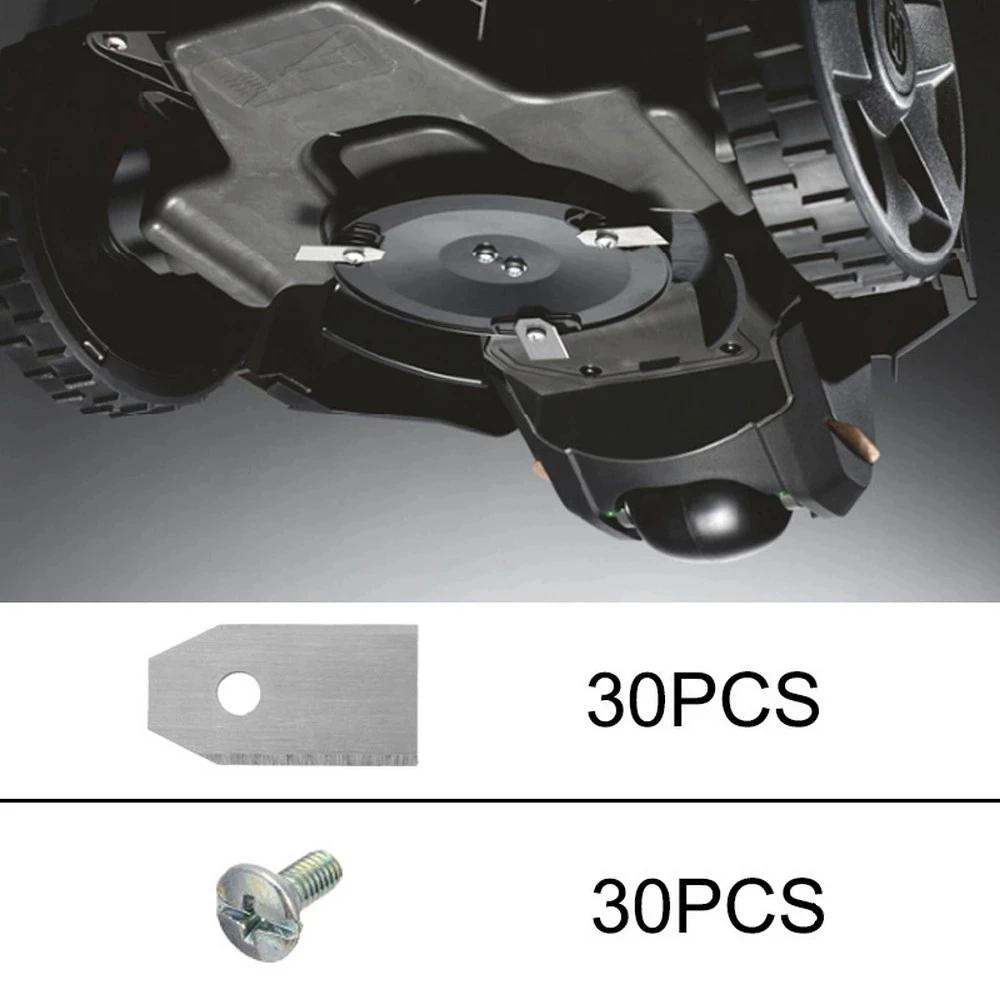 35*18*0.45mm lame de coupe tondeuse à gazon tondeuse à gazon remplacement pièce de coupe pour Husqva