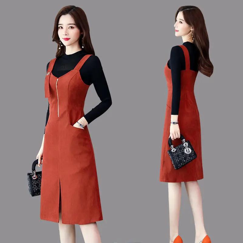 Robe à bretelles grande taille pour femme, robes à bretelles pour femme, robes assorties pour femme,