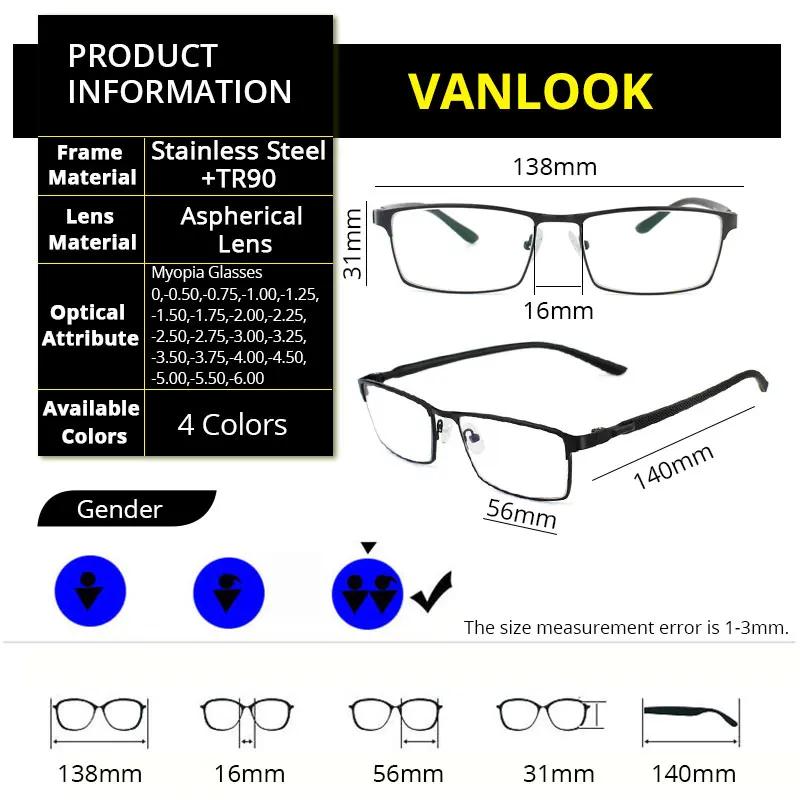 VANLOOK – lunettes de soleil photochromiques, Anti-rayons bleus, bloquant la lumière uv 400, lunette