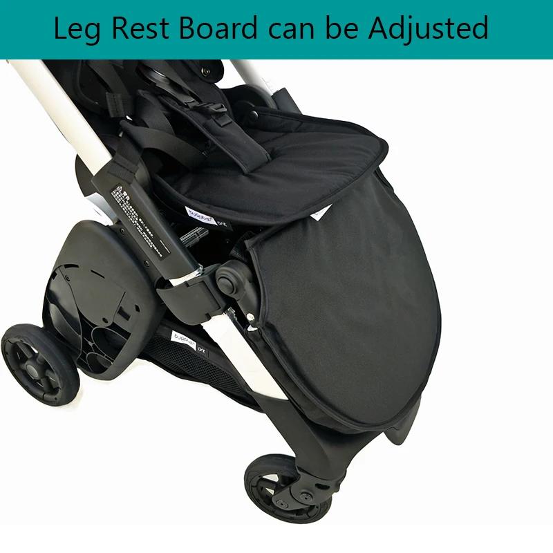Accessoires de poussette pour bébé, pare-chocs d'accoudoir, planche repose-jambes pour pied de lit d