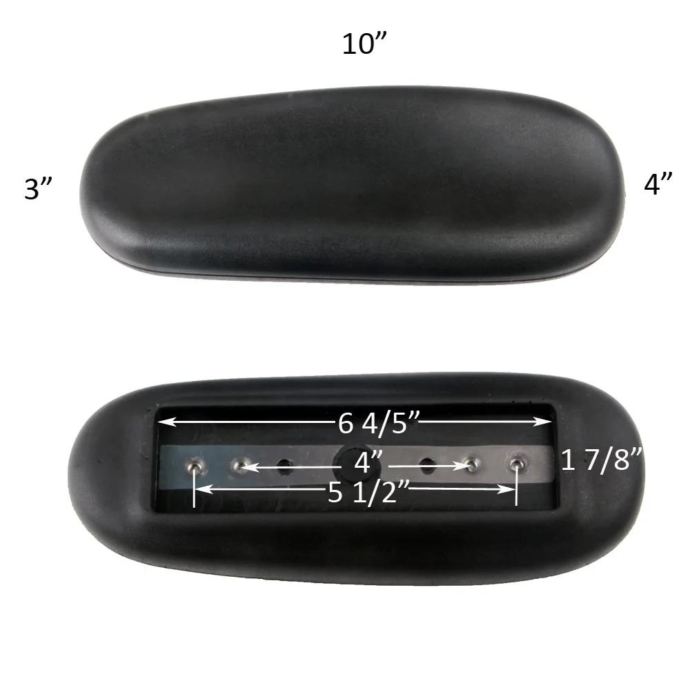 Accoudoir universel en cuir PU avec trou de montage, coussinets de bras, casquettes, remplacement, c