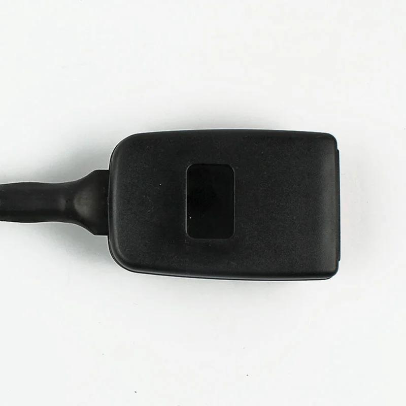 Longue tige L = 430mm/370mm, longue tige en plastique noire pour voiture, boucle de ceinture de sécu