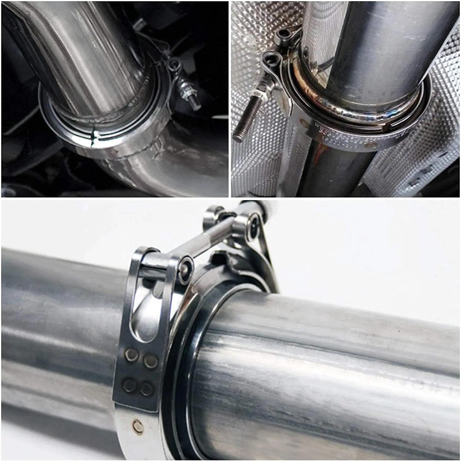 Pince à bande en V en acier inoxydable 304, 2 ", 2.25", 3 ", bande en V accédée, mâle, femelle, turb
