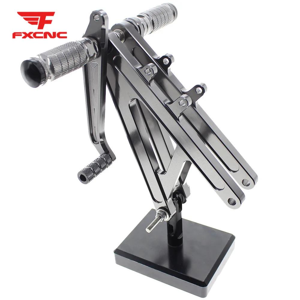 Pour Honda RS125 GP125 RS 125 GP 125 1995-2013 CNC en alliage d'aluminium moto repose-pieds pédale p