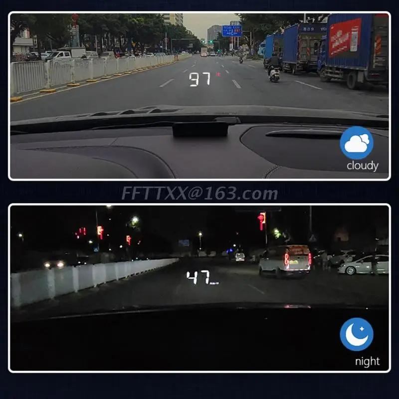 Affichage tête haute HUD M3, nouveau modèle de voiture OBD2, avertissement de survitesse, pare-brise