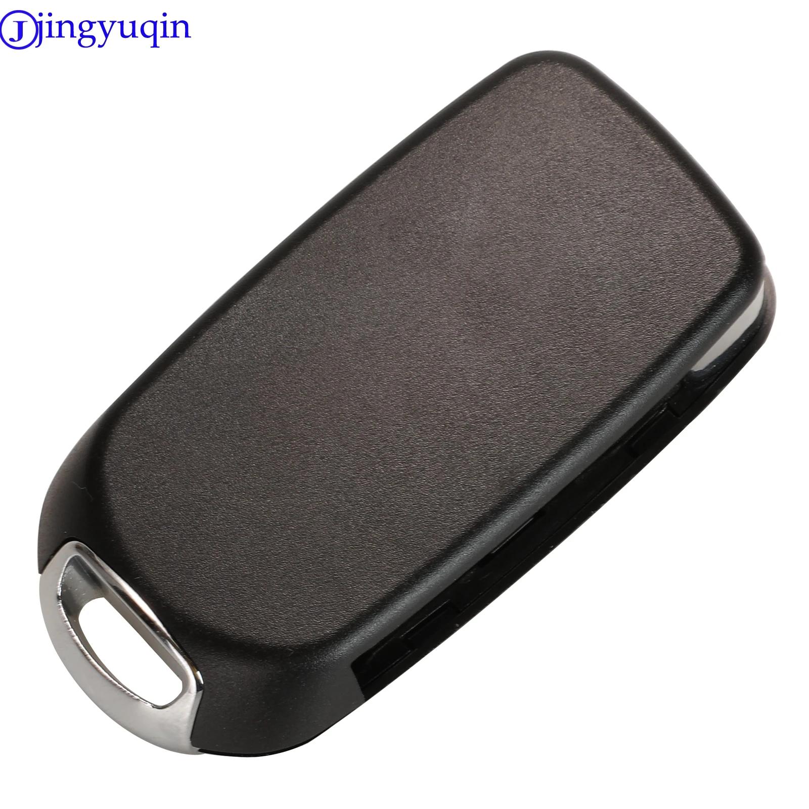 jingyuqin 3/4 Boutons 434MHz 4A Chip PCF7938 à distance de clé de voiture pour FIAT TYPE Toro 500X A