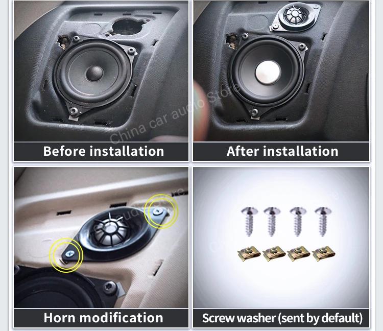 Tweeter Surround arrière de voiture, pour BMW E90 E91 E60 E61 F10 F11 F90 F07 F06 F12 F13 G20 G30 F1