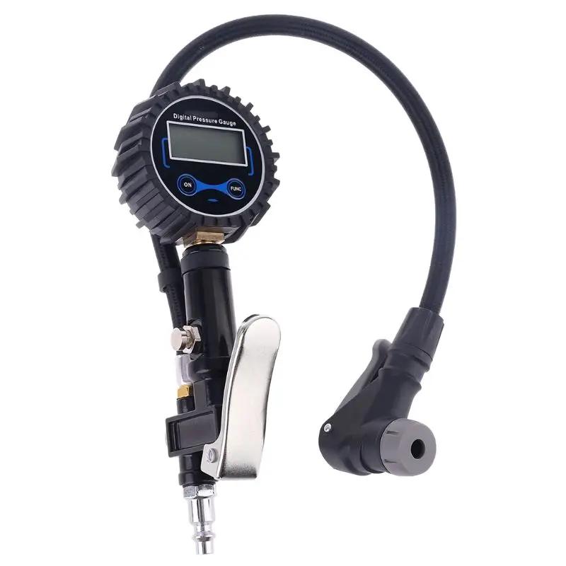 Gonfleur numérique de pneus avec manomètre, pistolet de gonflage automatique pour pneus lourds, 0-20