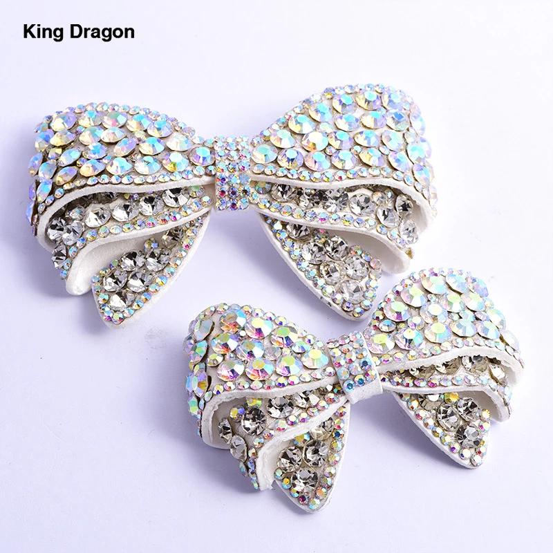 Nouveauté nœud papillon perlé broderie Patch patchs de bande dessinée pour chapeaux sac Badges Appli