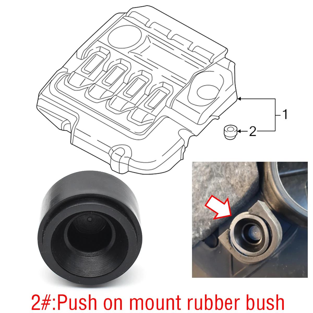 Support de montage en caoutchouc pour couvercle de moteur, compatible avec BMW 2, 3, 4, 5, 6, 7 Seri