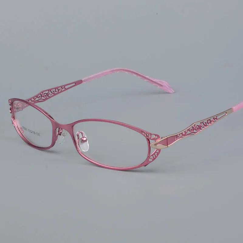 BCLEAR – monture de lunettes optiques pour femmes, monture de lunettes ajourée dorée avec fleur