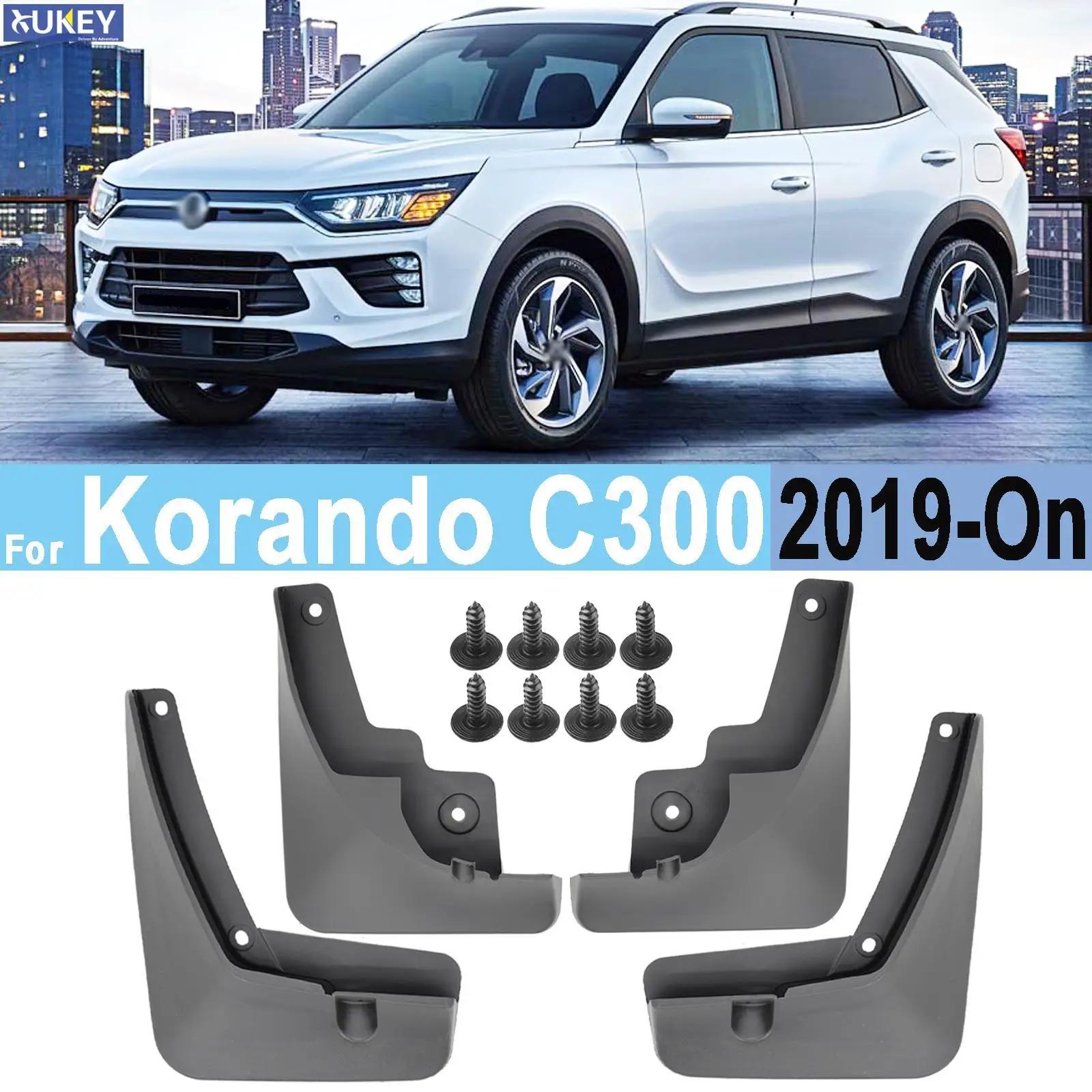 4x garde-boue de voiture pour SsangYong Ssang Yong Korando C300 2019 2020 2021 garde-boue avant arri