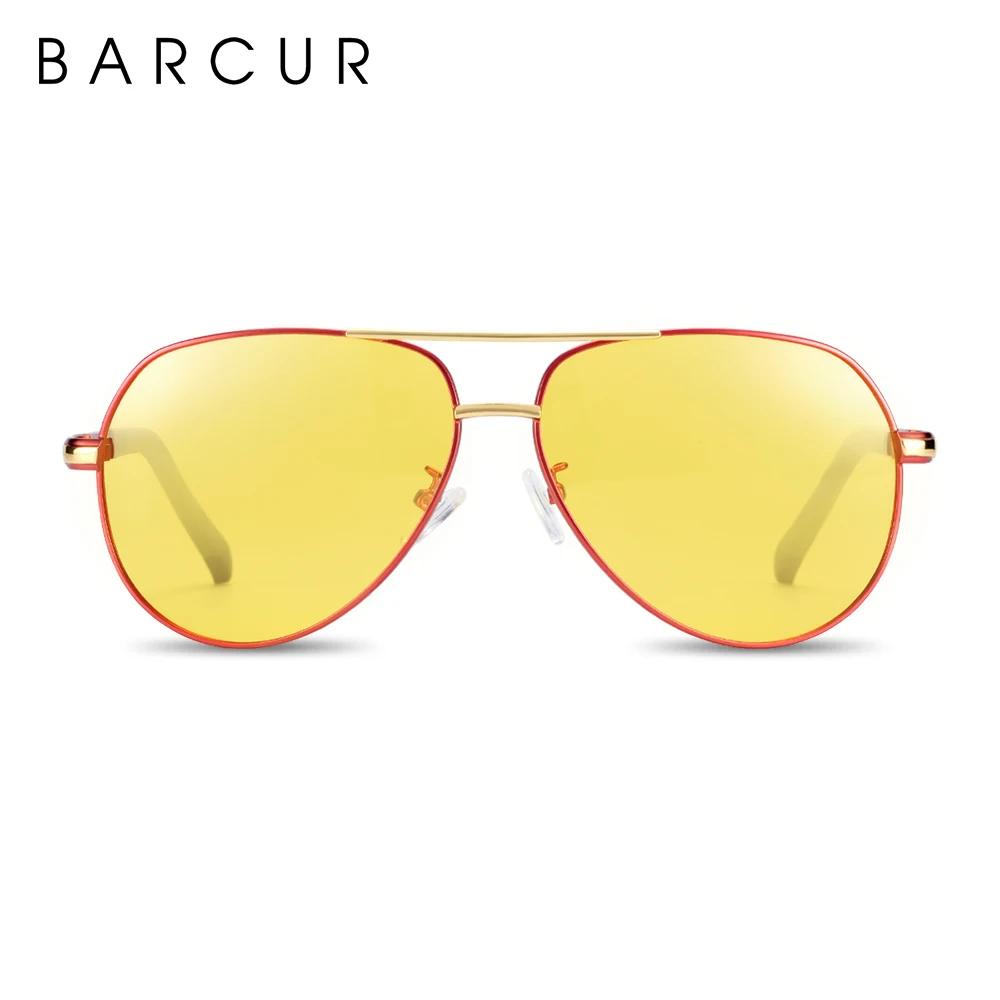 BARCUR lunettes de Vision nocturne originales marque de luxe lunettes de conduite de nuit