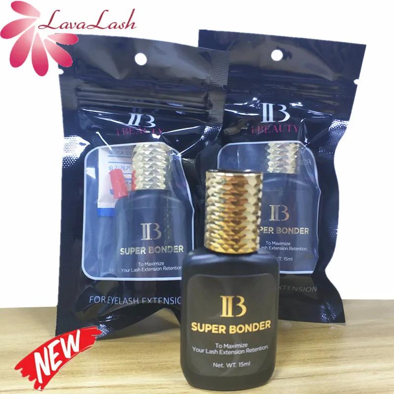 Agent fixateur IB SUPER BONDER 15ml pour extensions de cils, primer adhésif, liquide de durcissement