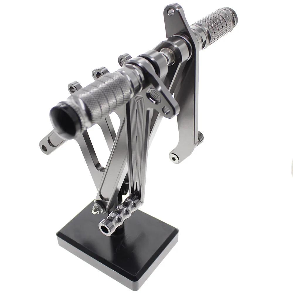 Pour Honda RS125 GP125 RS 125 GP 125 1995-2013 CNC en alliage d'aluminium moto repose-pieds pédale p