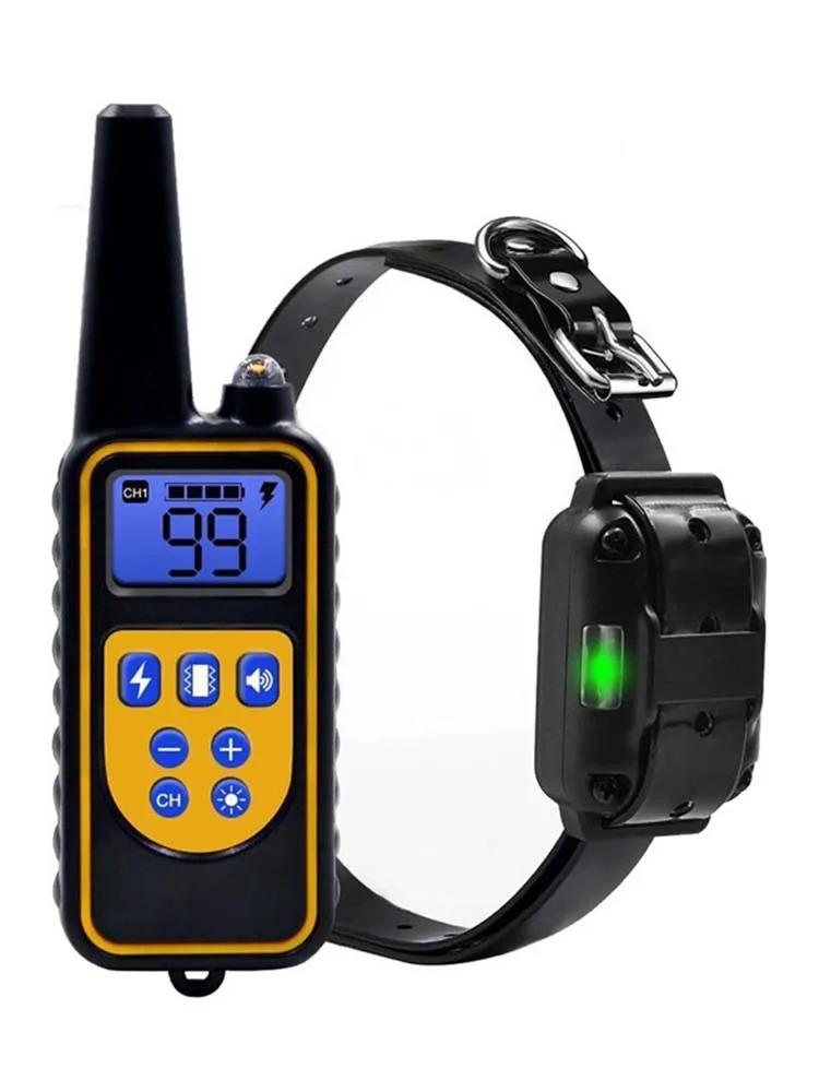Collier de chien collier de formation pour chien électrique affichage LCD Rechargeable pour collier 