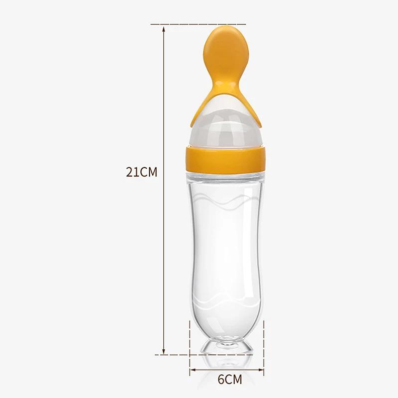 cuillere bebe vaisselle enfant couverts enfant cuillere bebe silicone biberon cuillère bébé Biberon 