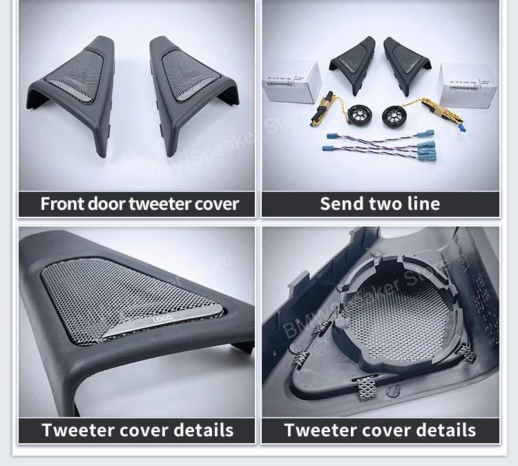Haut-parleurs de porte avant de voiture pour BMW série 5 F10 F11 Tweeter, accessoires de haute quali