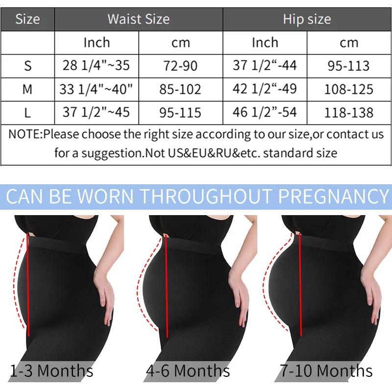 Leggings de maternité taille haute pour femmes enceintes, soutien du ventre, pantalon slim de grosse