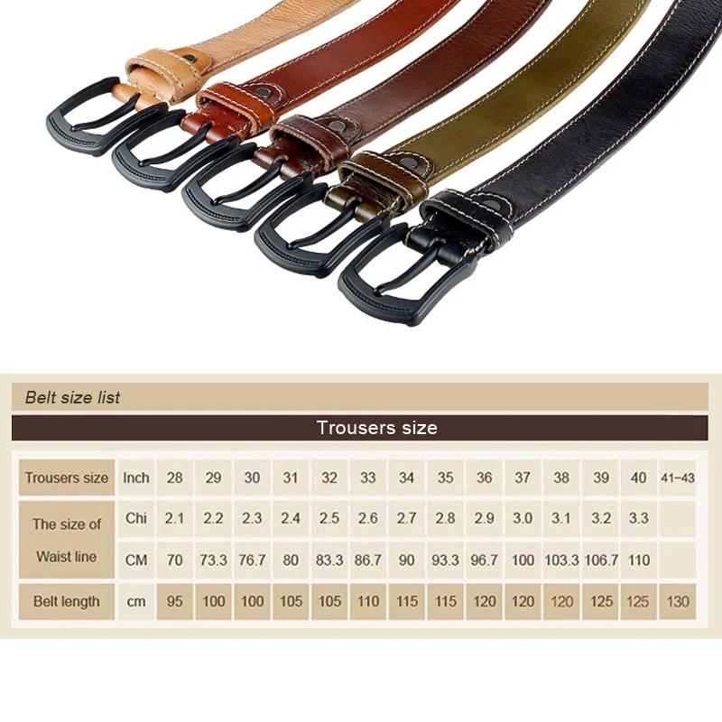 MEDYLA cuir véritable hommes ceinture de haute qualité bracelet de luxe classique Vintage boucle ard