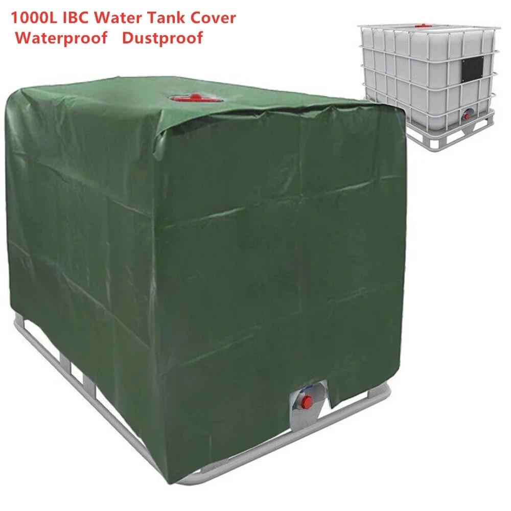 Couvercle fourre-tout vert IBC, conteneur de 1000 litres, feuille d'aluminium, étanche à la poussièr