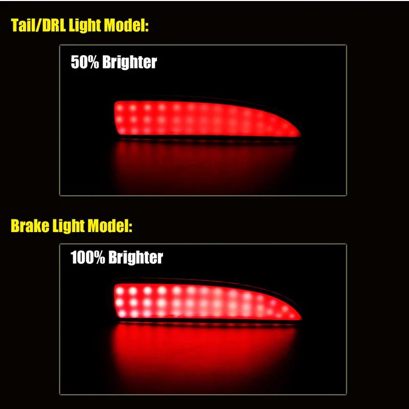 IJDM pour 04-08 Mazda 3 berline/brin feu de position latéral arrière et pour Mazda 5 6 LED feux réfl