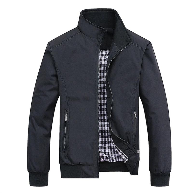 2025 printemps automne décontracté solide mode mince Bomber veste hommes pardessus nouveauté vestes 