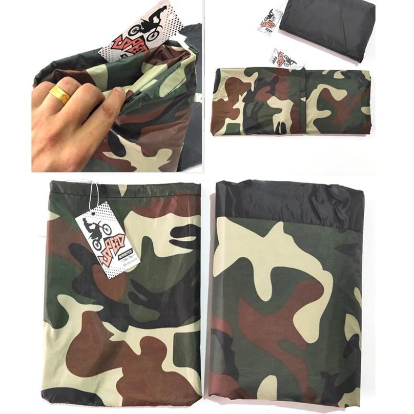 190T noir bleu Design imperméable moto couvre moteurs poussière pluie neige UV protecteur couverture