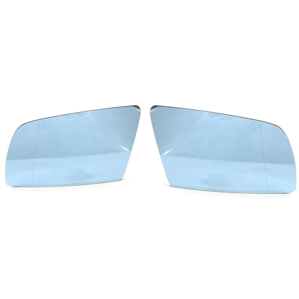 Verre de miroir d'aile grand Angle électrique chauffant bleu latéral, pour BMW série 5 E60 E61 2003 