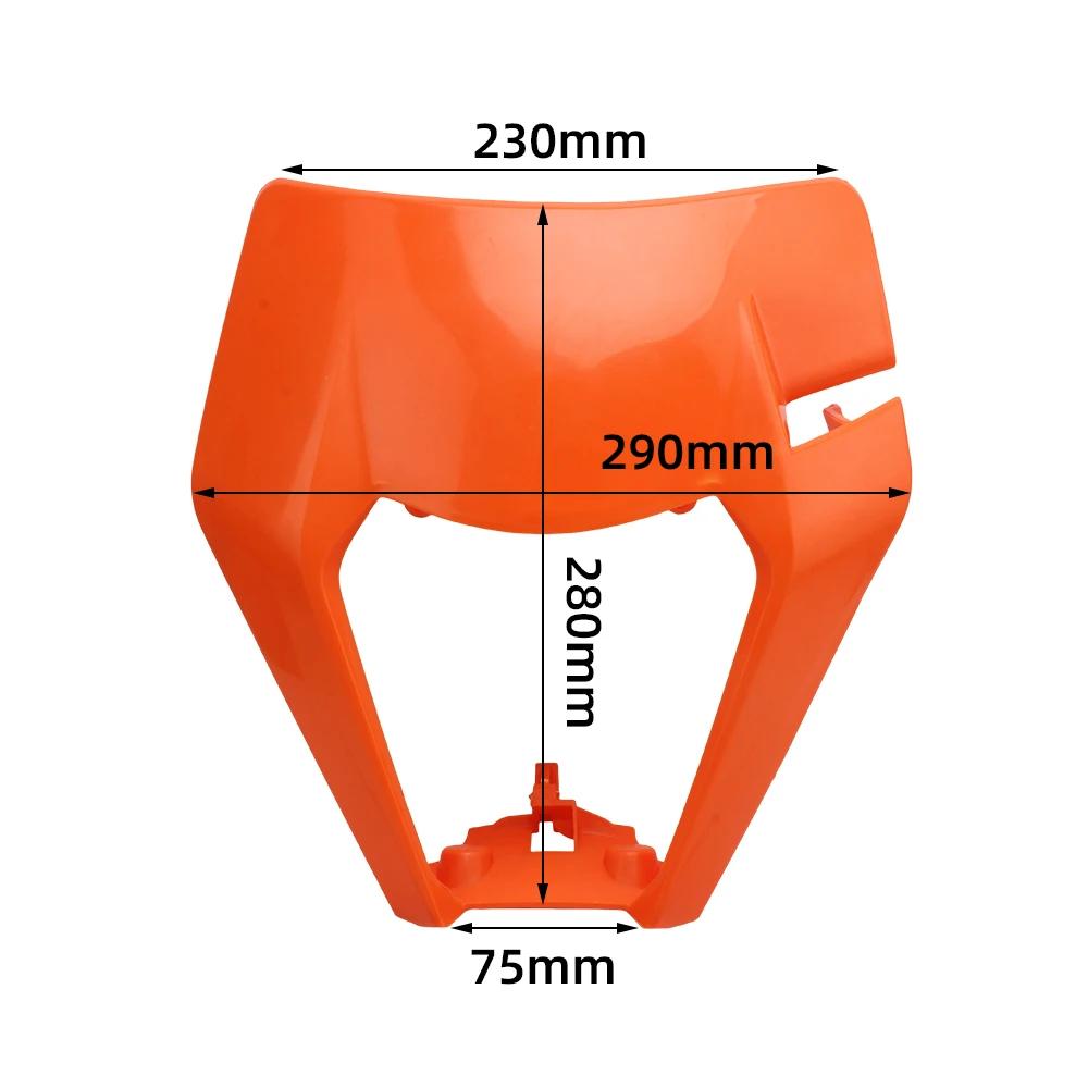 Boîtier de plaque de phare de moto pour KTM Enduro, carénage en plastique EXC 300 SX XC SXF EXCF 125